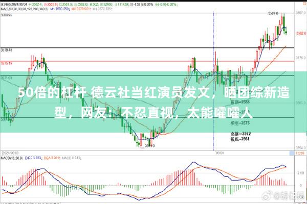 50倍的杠杆 德云社当红演员发文，晒团综新造型，网友：不忍直视，太能嚯嚯人