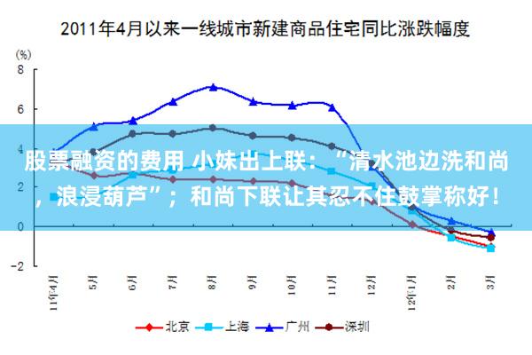 股票融资的费用 小妹出上联：“清水池边洗和尚，浪浸葫芦”；和尚下联让其忍不住鼓掌称好！